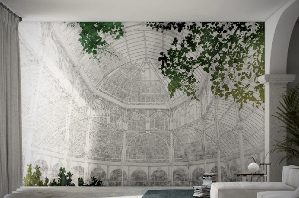  FOTOTAPET GLAMORA CREATIVE JARDIN DES PLANTES 