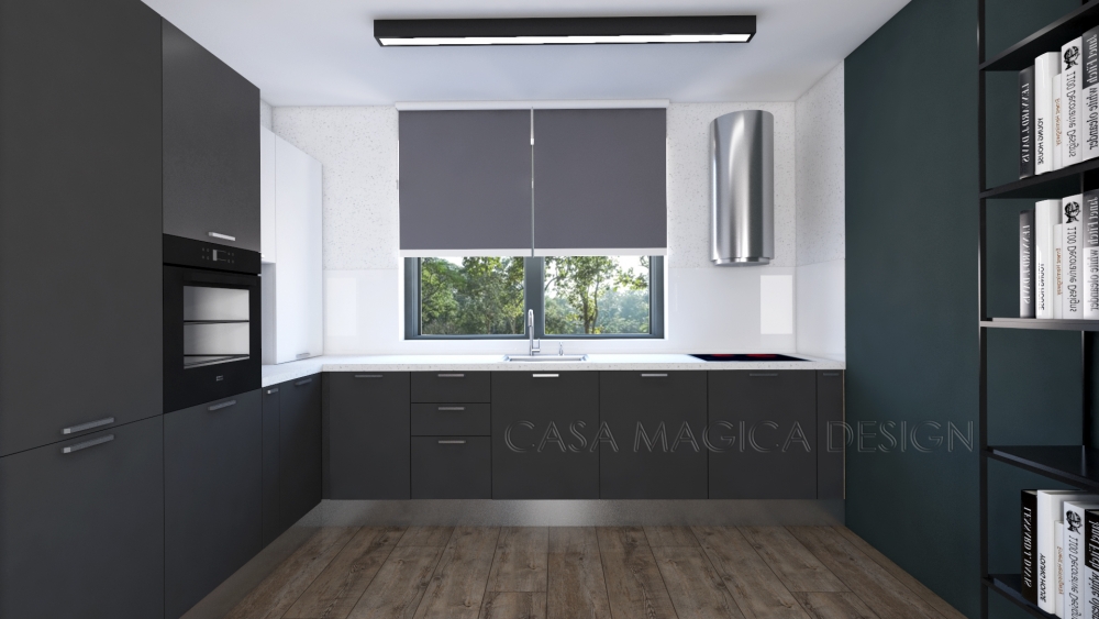 Apartament  Alb-Negru