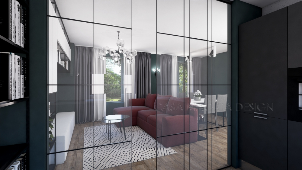Apartament  Alb-Negru