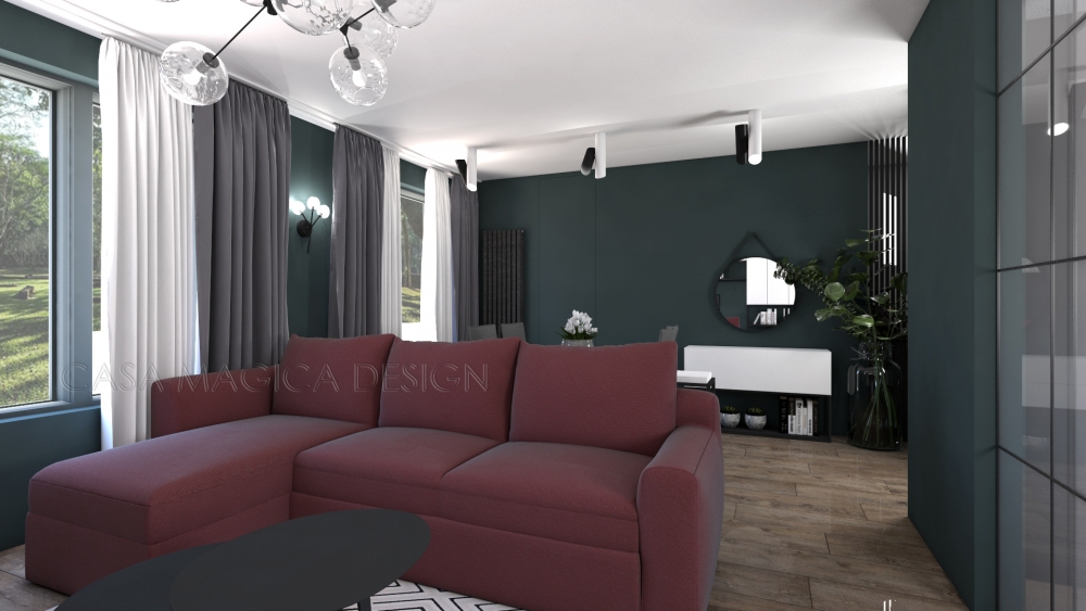 Apartament  Alb-Negru